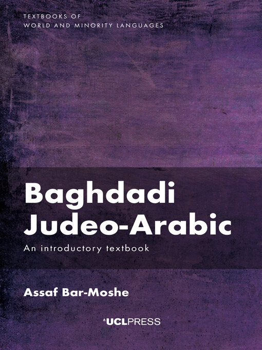 Cover image for Baghdadi Judeo-Arabic